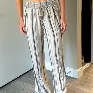 Flowy striped pants